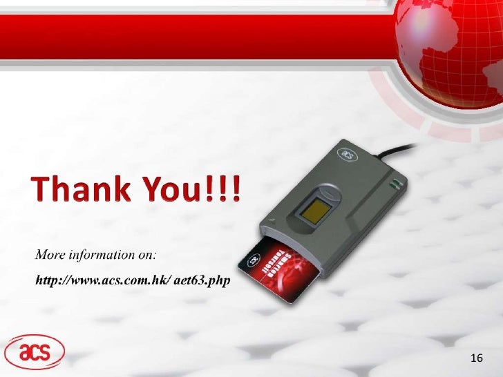Advanced Card Systems AET63 BioTRUSTKey Download Drivers Advanced Card Systems AET63 BioTRUSTKey Driver for Windows
